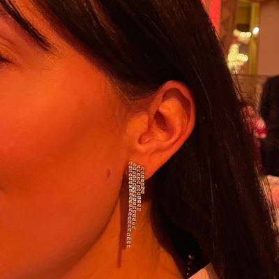 گوشواره های زره ای 18K زره ای