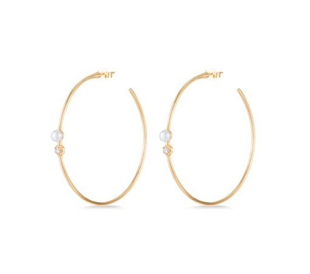 گوشواره های 925 استرلینگ نقره ای 4mm-4.5mm گوشواره های مروارید آب شیرین