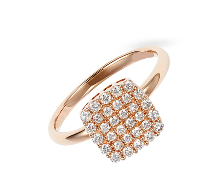 2024 حلقه برزیلی Pave White CZ Silver Ring برای جواهرات زیبا لوازم جانبی مد
