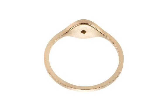 925 Sterling Silver Evil Eye Diamond Band Ring با نقره پوششی سبک کلاسیک
