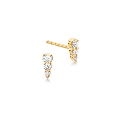 گوشواره های نقره ای مدل CZ 925