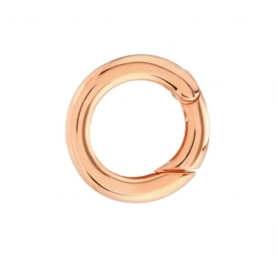14K طلا پوشانده گرد Charm Enhancer اتصال گردنبند نوع جواهرات آویز یا سحر استفاده