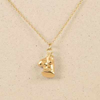 زنانه بودن ونوس 18K طلا شده 925 نقره ای پر شده گردنبند قلاده ای برای مهمانی