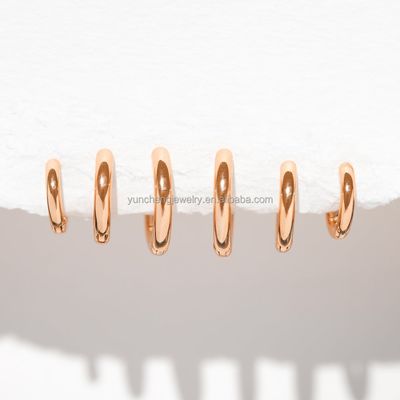 جواهرات نقره ای کوچک 18K طلا 9MM 11MM 13MM حلقه برای FedEx DHL UPS TNT EMS حمل و نقل