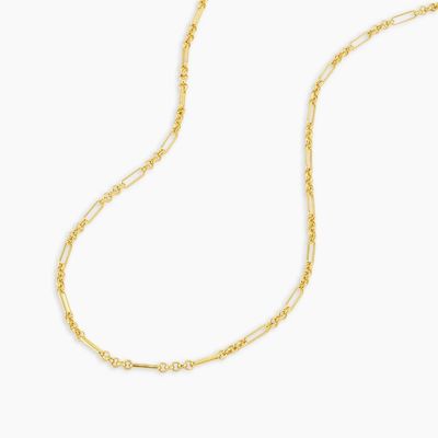 گردنبند زنجير نقره اي 18 اينچ 925 استرلينگ عرض 2.2 ميلي متر گردنبند زنجير طلايي 18K