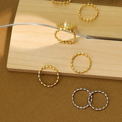 حلقه نقره ای 925
