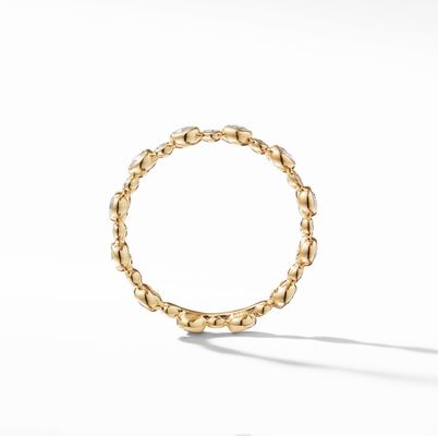 کلاسيک زيرکون Eternity Band جواهرات طلا شده US Size 10 Clear CZ Ring