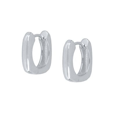 گوشواره های 18K طلایی واقعی هپ هگی نقره ای 925 جواهرات برای زنان دختران