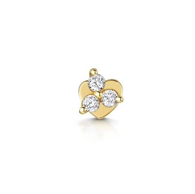 OEM گوشواره های Constella Stud 925 18k گوشواره های طلایی سفید