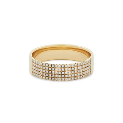 مایکرون پاو CZ 18K حلقه های طلا شده سنگ قیمتی سیگار 925 نقره ای