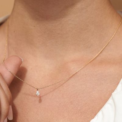گردنبند زنانه زيرکون 925 استرلينگ